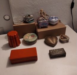 Trinket box storage containers $5 each