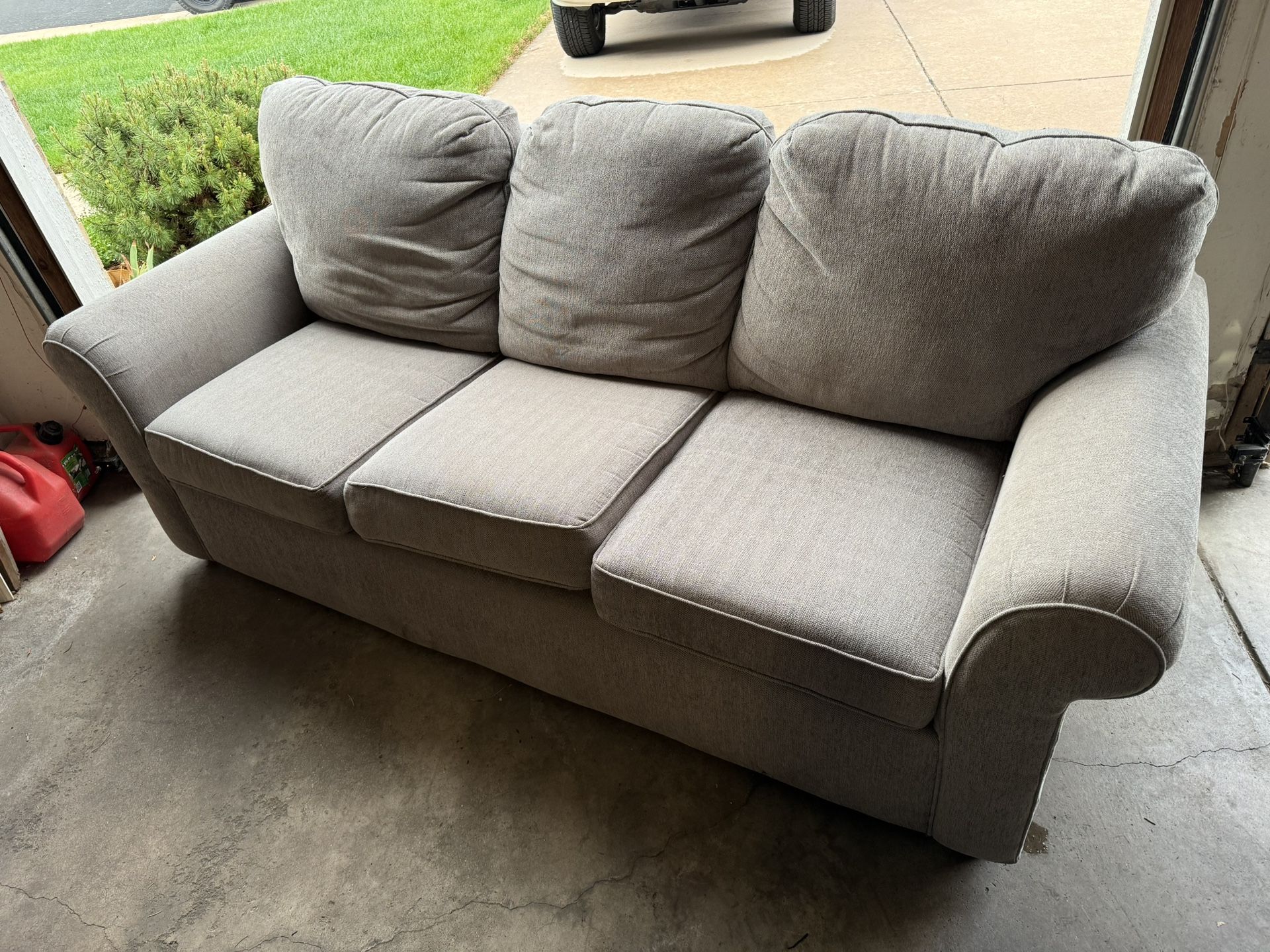 Couch Grey Set - Colorado Casual furniture