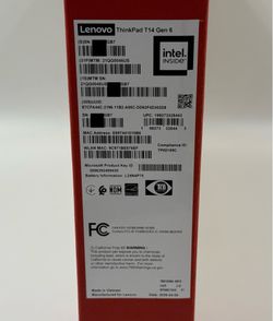 SEALED CU7/*32GB*/512GB ThinkPad T14 Gen 6