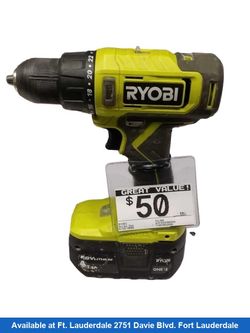 Ryobi Pcl206 Green Cordless Screw Gun