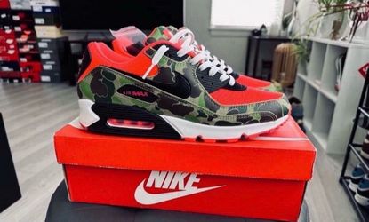 Nike Air Max 90 Reverse Duck Camo Size 10.5