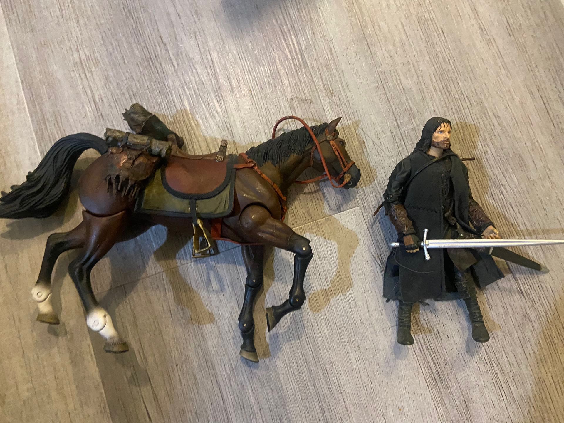 Aragorn And Brego Horse Lord Of The Rings