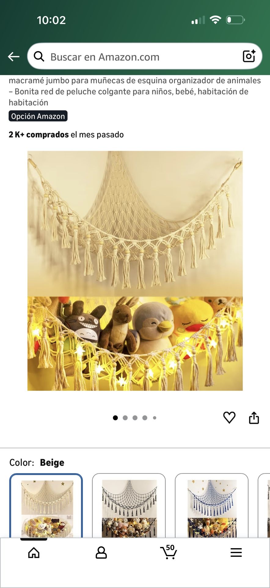 Hamaca Para Peluches