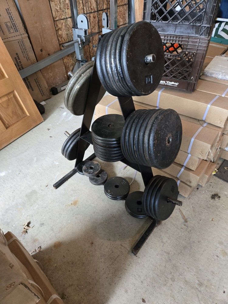Pancake Style Standard 1inch Weight Plates