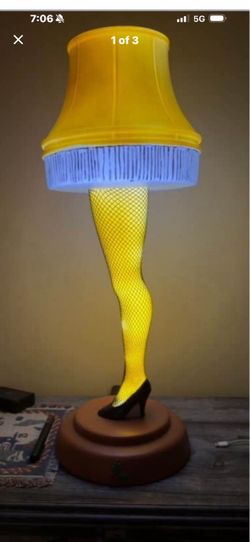 A Christmas Story Leg Lamp