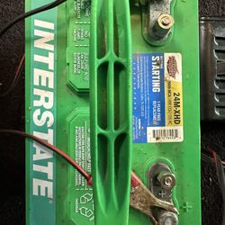 Inter State Cranking Motor Battery Boat 