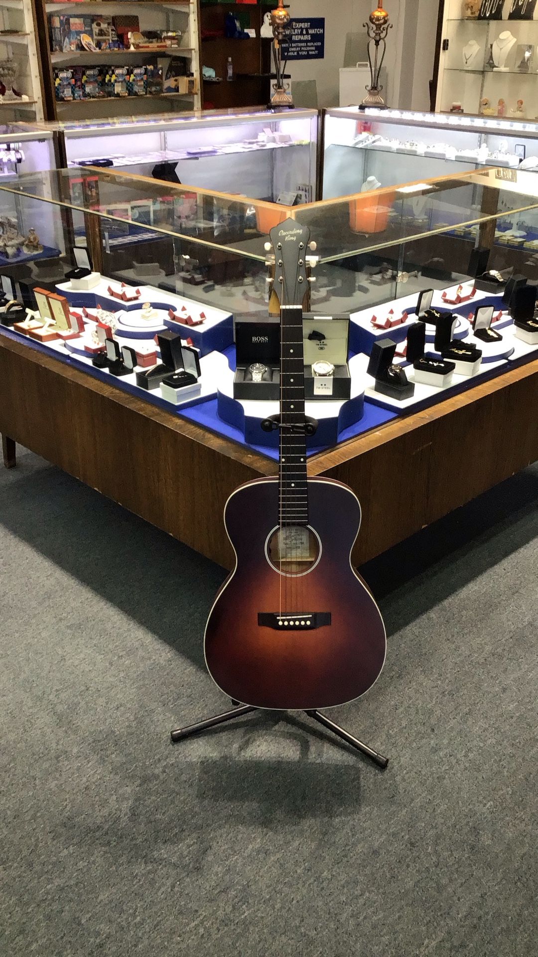 Recording King ROS-11- FE3 TBR Acoustic-Electric Guitar  New!! 💵  💳  💵  Cash & Card Accepted