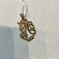 10k Gold Pendant #108889-1 MJ