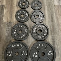 NEW OLYMPIC WEIGHTS PLATES