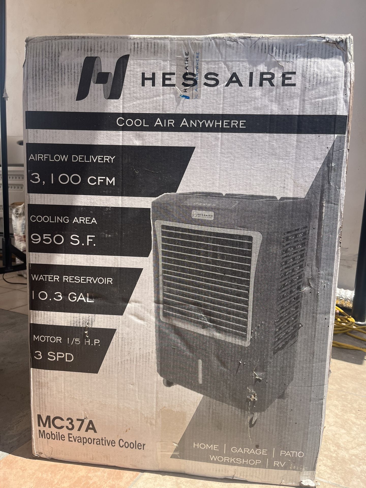 New AC unit - Box Opened, Not Used
