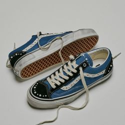 Vans Premium LX Blue Pearlized Size 10.5M