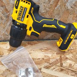 Dewalt ATOMIC 20V MAX Cordless Brushless Compact 1/2 in. Hammer Drill (Tool Only 
