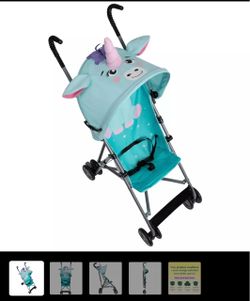 Unicorn Umbrella Stroller Teal