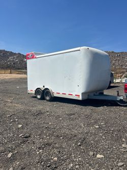 ENCLOSED TRAILERS ,, 16’ X 8 ,,TITLE IN HAND
