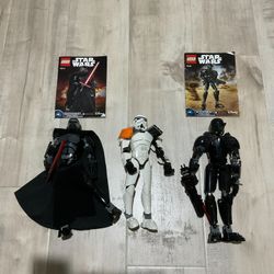 2016/2017 LEGO Star Wars Buildable Figures (LOT OF 3) 