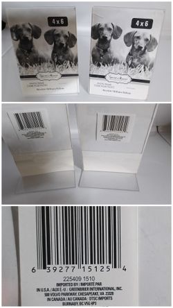 Plastic Frames both for $15