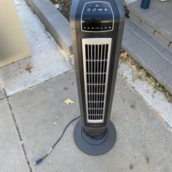 Lasko Oscillating Tower Fan Multi 3 Speed With Remote And Ionizer Programmable