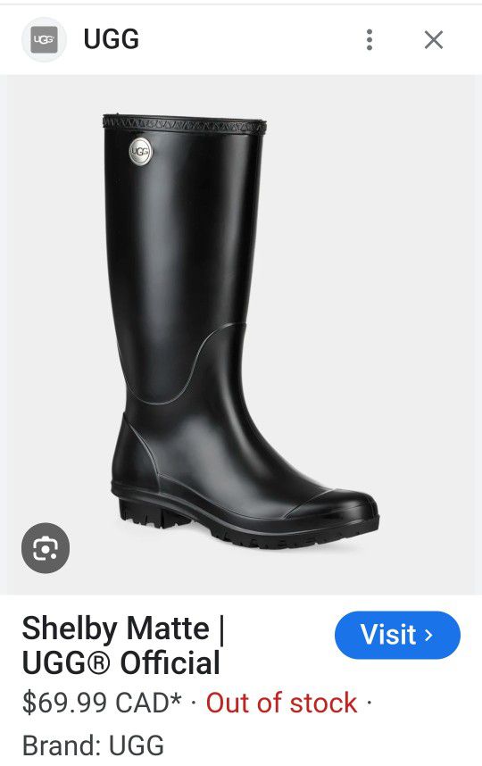 UGG rain Boots