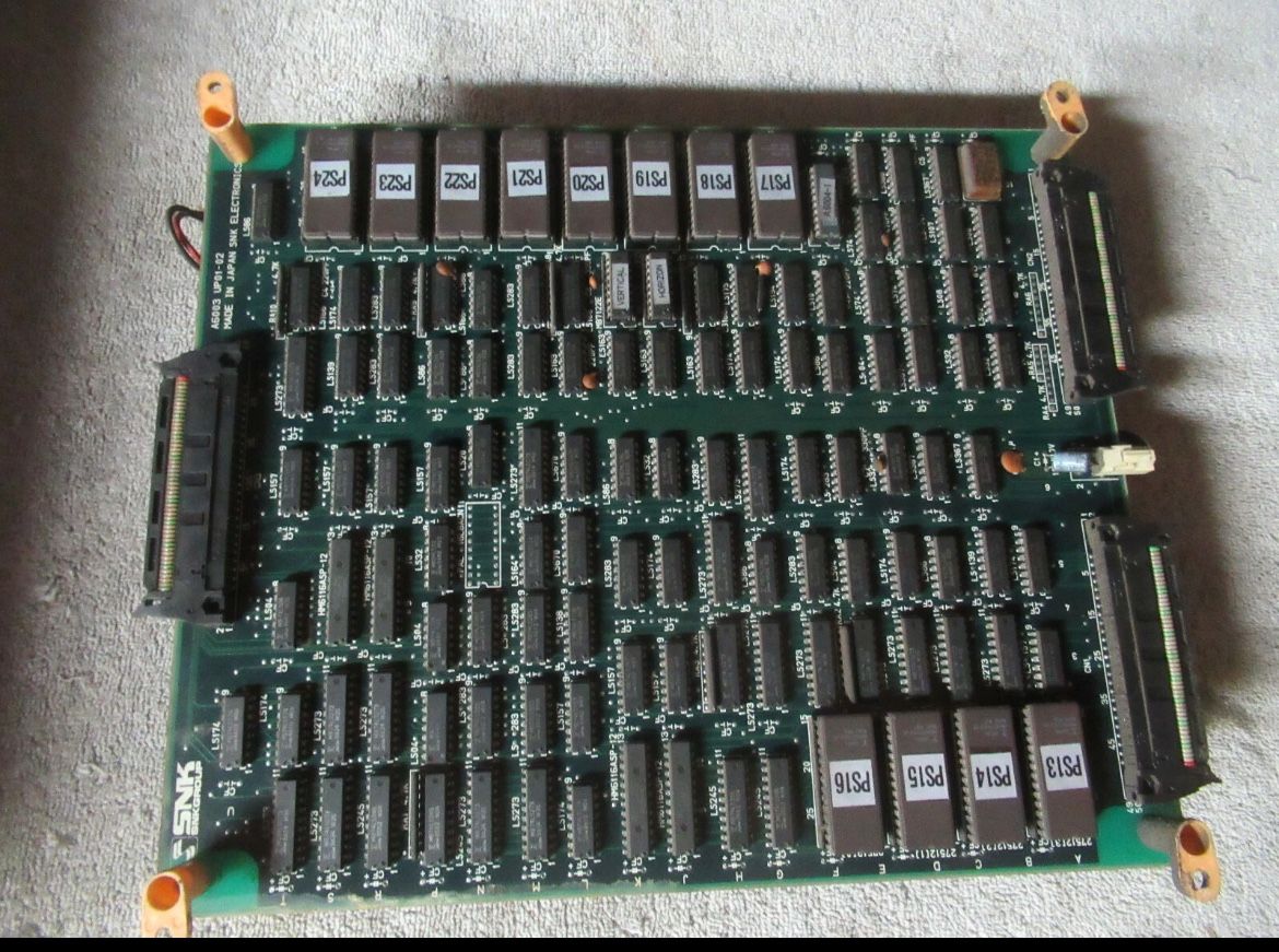 PSYCHO SOLDIER SNK JAMMA working arcade video game PCB board c6