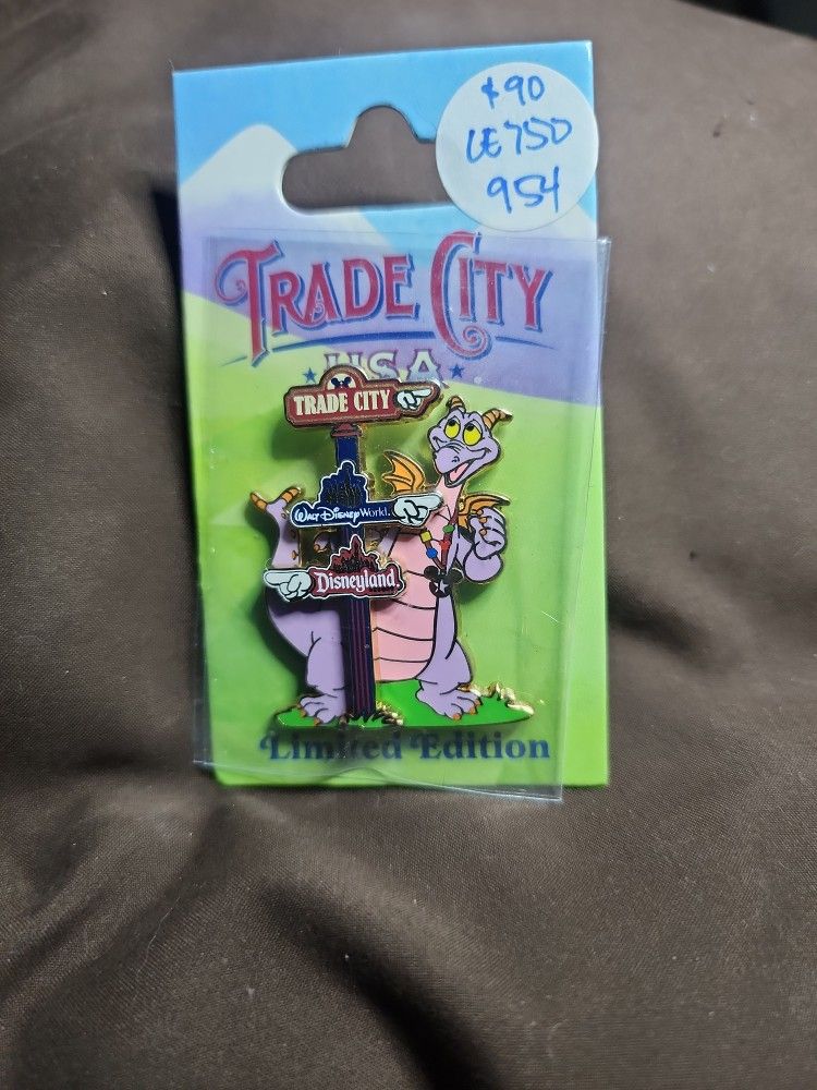 Disney Trade City USA Figment LE Pin