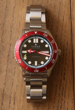 Farer Aquamatic Cribbar - Includes Both Jubilee and Oyster Bracelets