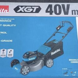 Makita 40V max XGT Brushless Cordless 21 in. Walk Behind Self-Propelled Commercial Lawn Mower Kit