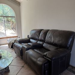 Leather Couch 