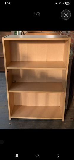 3-Shelf Bookcase Shelf. Storage. 24x36H
