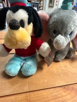 Vintage Walt Disney World Pluto & Dumbo