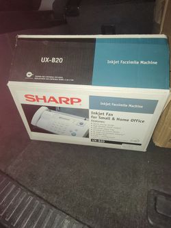 Sharp ink jet fax machine N.I.B