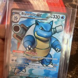 Blastoise ex Pokémon Card