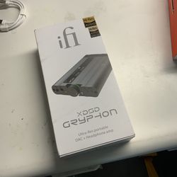 Ifi Xdod Gryphon Ultra-res Portable Dac + Headphone Amplifier Brand New In The Box