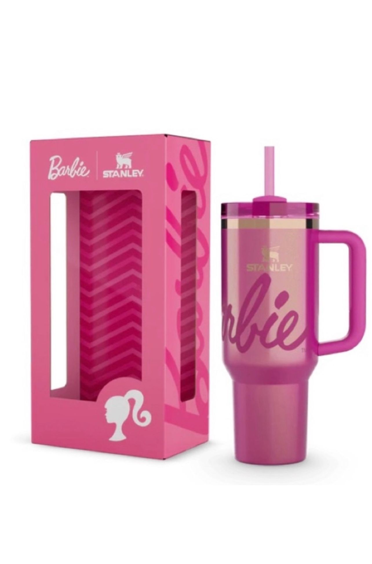 Stanley Barbie Legends Icon 40oz Tumbler Brand New With Digital Receipt
