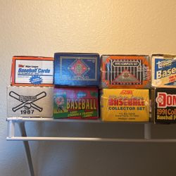 All Baseball Cards...all mint complete sets from 80s