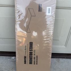 Bontec 22 Inch Black Monitor Stand