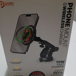 Phone Mount and Wireless Charger