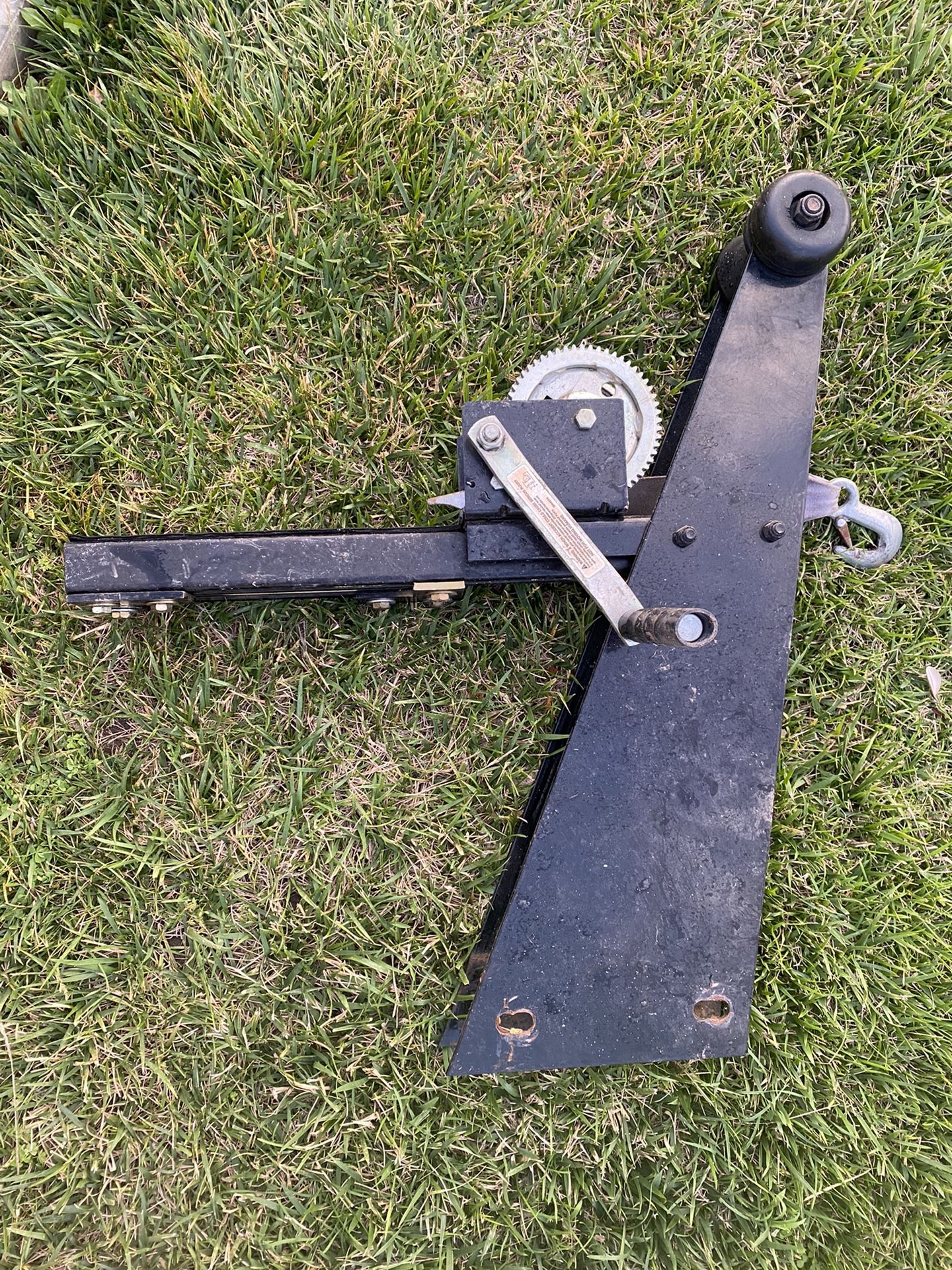 Boat Skiff Trailer Winch Boston Whaler Carolina Fishing Tackle
