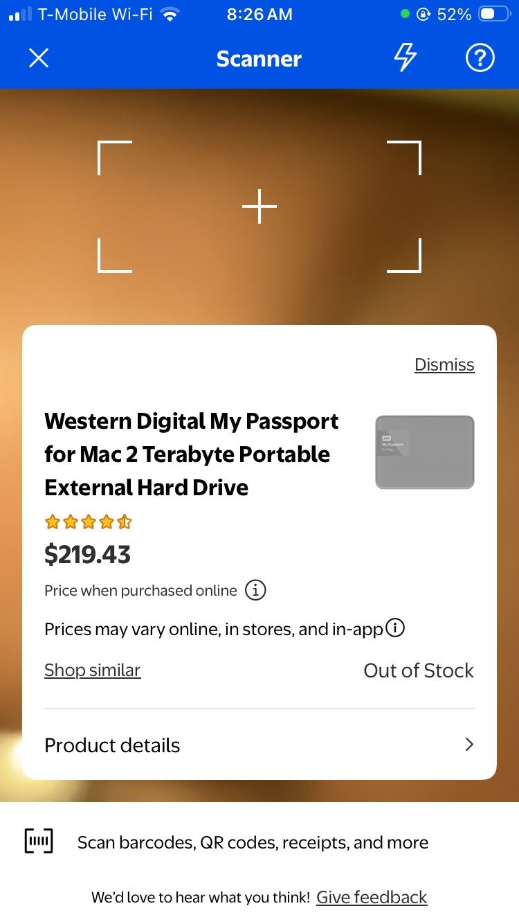 My Passport For Mac  2Tb External Hard Drive 
