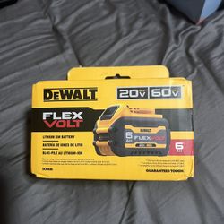 Dewalt 6ah Flex volt Battery