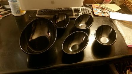 Old dish bowls