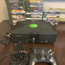 Original Xbox Console With 53 Games