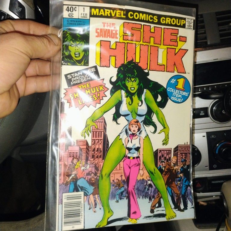Shehulk Comic Book Number 1