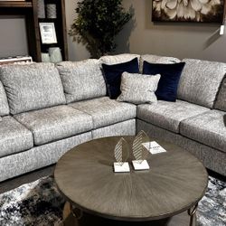 [OM] 🟪 Only $45 initial then take it home 🏡 Brand New Playwrite 4 Piece Sectional 