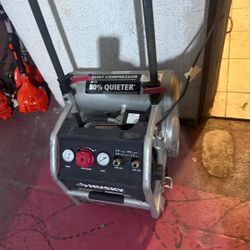 Compresor husky quiter used condition as is 