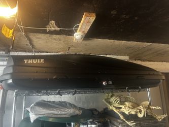 Thule Cargo Box And Rails For Minivan