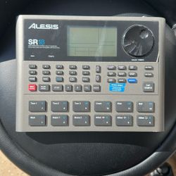 Alesis SR-18 - Studio-Grade Standalone Drum Machine With On-Board Sound Library, Performance Driven I/O and In-Built Effects/Processors