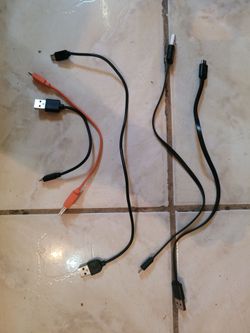5 micro usb cords