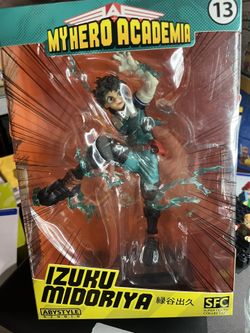 ABYstyle Studio My Hero Academia Deku One for All SFC Collectible PVC Figure 6.5" Tall Statue MHA Anime Manga Figurine