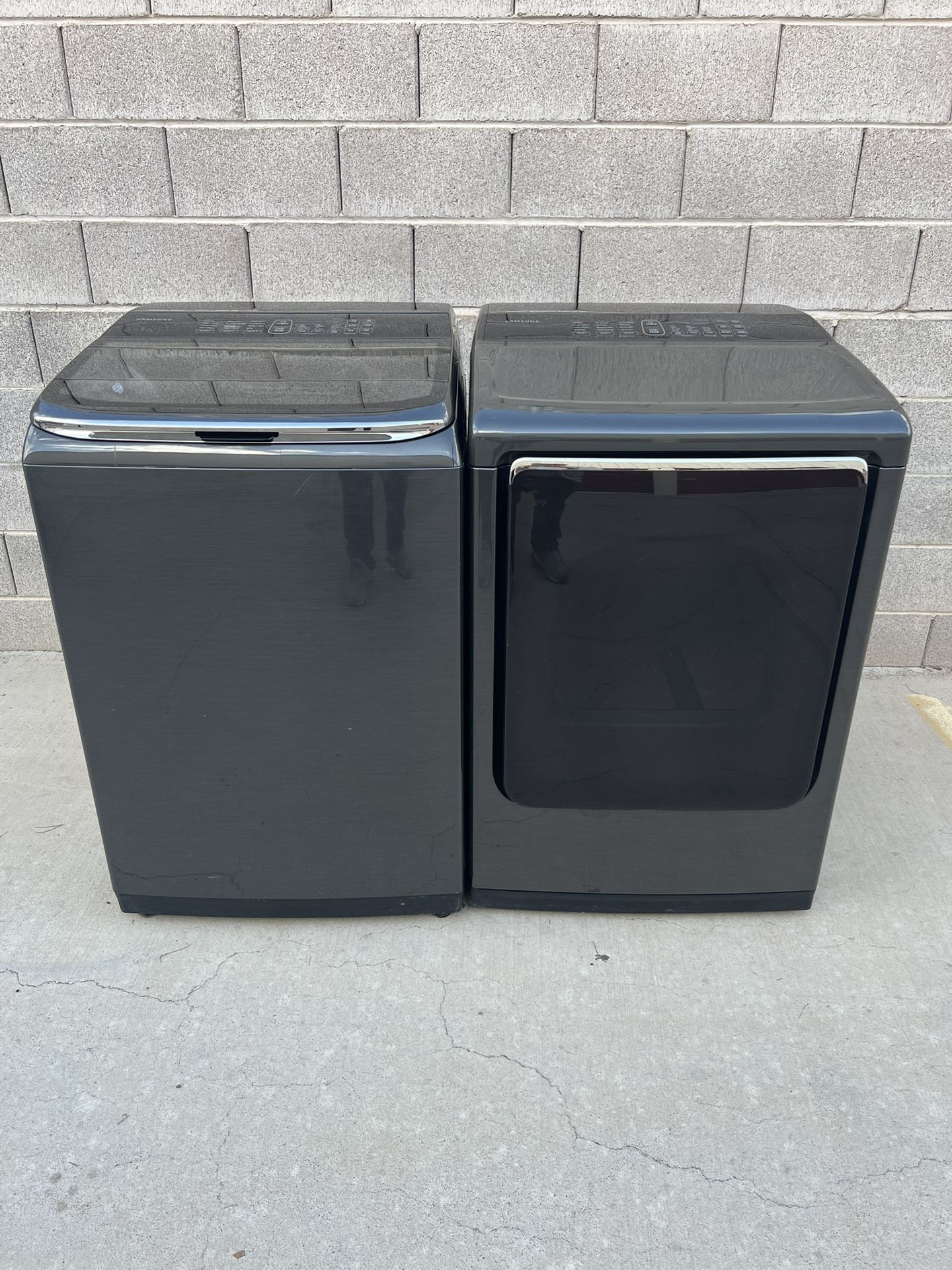 SAMSUNG WASHER AND GAS DRYER