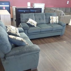 Two-piece Living Room Set Sofa And Loveseat